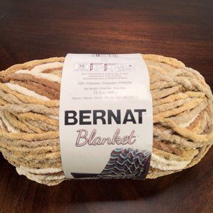 Bernat Blanket Yarn Sonoma Gradient Browns Polyester 220 Yards #6 Super Bulky